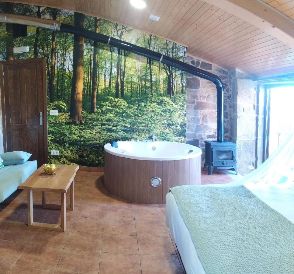 Remanso De Trasfontao "Casa Do Campo" Pensionat Silleda Exteriör bild