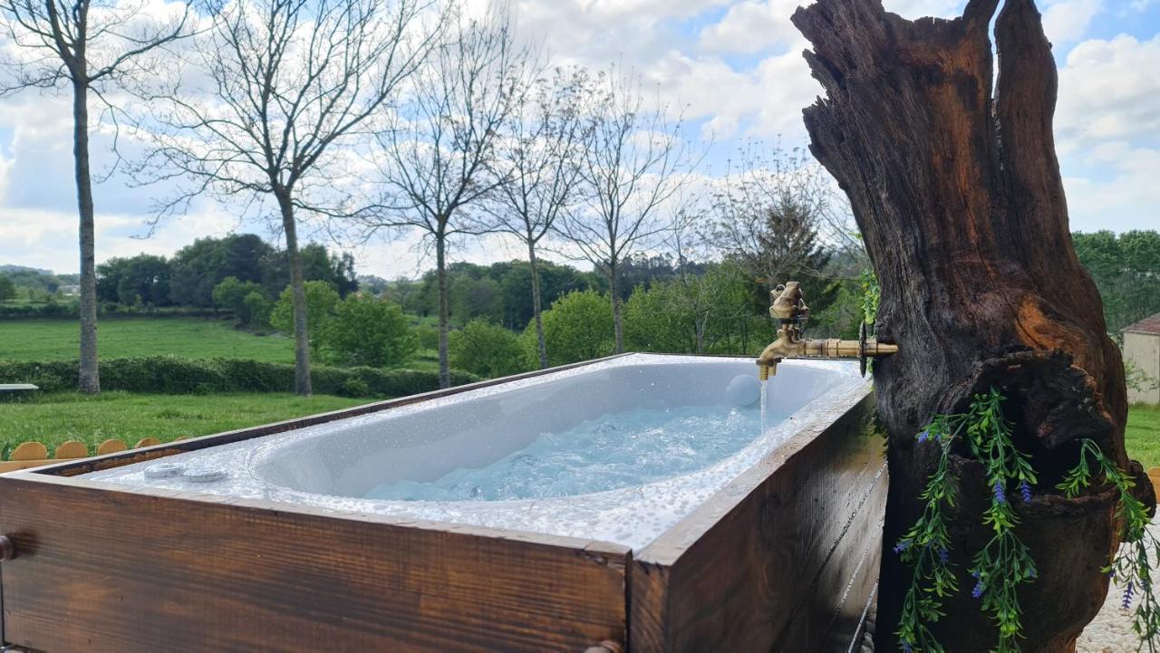 Remanso De Trasfontao "Casa Do Campo" Pensionat Silleda Exteriör bild